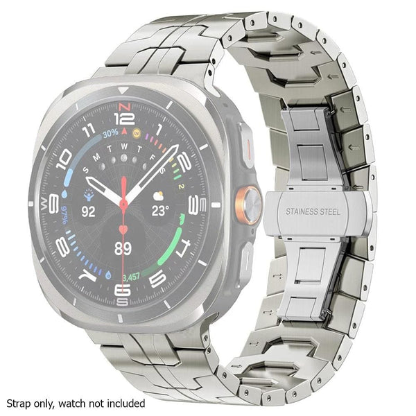 Samsung Galaxy Watch8 40mm / 44mm Titanium Alloy Watch Strap - Titanium Silver - Noco