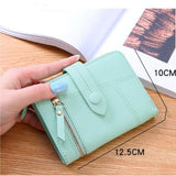 Womens Folding Purse Wallet Card Slots Cash ID Window - smart Noco