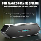 XDOBO Nirvana 50W Bluetooth Gaming Speaker Big 6600mAh Battery Metal Body - bluetooth speaker XDOBO