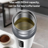 Yesido VC20 500ml Car Electric Heating Cup with LED Touch Control - NOCO