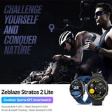 Zeblaze Stratos 2 Lite GPS Smart Watch 1.32 Display 50M Waterproof SpO2/Heart Rate Sports Modes - watch Noco