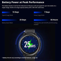 Zeblaze Stratos 2 Lite GPS Smart Watch 1.32 Display 50M Waterproof SpO2/Heart Rate Sports Modes - watch Noco