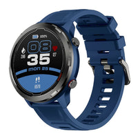 Zeblaze Stratos 2 Lite GPS Smart Watch 1.32 Display 50M Waterproof SpO2/Heart Rate Sports Modes - Blue - watch Noco