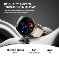 Zeblaze Lily 1.2in AMOLED Display Smart Watch Dual Straps Voice Calls - Zeblaze