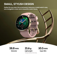 Zeblaze Lily 1.2in AMOLED Display Smart Watch Dual Straps Voice Calls - Zeblaze