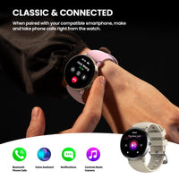 Zeblaze Lily 1.2in AMOLED Display Smart Watch Dual Straps Voice Calls - Zeblaze