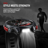 Zeblaze Stratos 4 GPS Rugged Smart Watch 1.43’’ AMOLED Display Bluetooth Voice Calls 5 ATM - Zeblaze