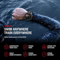 Zeblaze Stratos 4 GPS Rugged Smart Watch 1.43’’ AMOLED Display Bluetooth Voice Calls 5 ATM - Zeblaze