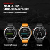 Zeblaze Stratos 4 GPS Rugged Smart Watch 1.43’’ AMOLED Display Bluetooth Voice Calls 5 ATM - Zeblaze