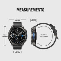 Zeblaze Vibe 8 Rugged Outdoor Smart Watch – 1.43’’ AMOLED Built-in Flashlight 5ATM & IP69K - Zeblaze