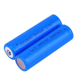 2 PACK - NOCO Genuine Capacity Button Top 18650 Lithium Ion Polymer Battery - 3.7V 2500MAH - Batteries NOCO
