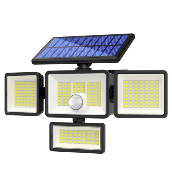 208 LED Multi-Angle Solar Powered Motion Sensor Outdoor Light 208 LEDs 3 x Lighting Modes - solar light Noco