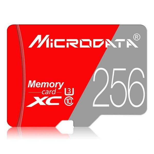 MicroData 256GB U3 Class 10 Micro-SD Memory Card Up to 80MB/Sec - acc Microdata