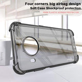 Shockproof Airbag Corner Transparent Phone Cover + Free Screen Protector - For Nokia X10 / X20 - acc Noco