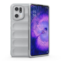 OPPO FIND X5 Pro - Airbag Shock Resistant Cover Built-in airbag technology - Grey - Cover Noco