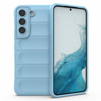 Samsung Galaxy S22 - Airbag Shock Resistant Cover Built-in airbag technology - Blue - Cover Noco