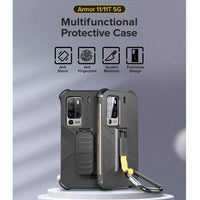 Ulefone Armor 11 / 11T 5G Cover + Quick Clip Carabiner - For Ulefone Armor 11 / 11T 5G Phone - acc Ulefone