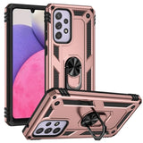 Armor Rugged Protective Cover with Metal Ring/Stand for Samsung Galaxy A33 5G - Pink - Cover Noco