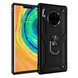 Huawei Mate 30 Pro - Armor Rugged Protective Cover with Metal Ring/Stand - Black - Cover Noco