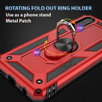 Huawei P30 - Armor Rugged Protective Cover with Metal Ring/Stand - Cover Noco