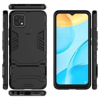 Shockproof Rugged Protective Case with Fold-Out Stand for Oppo A15 - acc Noco