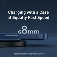 Baseus Gen2 15W QI Wireless Fast Charger QI Certified 5V/9V/12V QC3.0 Fast Charge - charger Baseus