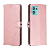 Motorola Edge 20 Lite - Best Case Flip Phone Cover/Wallet with Card Slots Magnetic Flap - Pink - Cover Noco