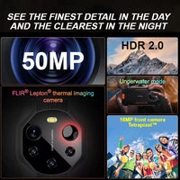 [TRADE-IN] Blackview BL8800 PRO 5G FLIR Thermal Camera Rugged Phone 8GB + 128GB 6.58in FHD + Screen 50MP Camera + FLIR Thermal Dimensity