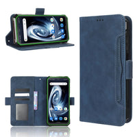 Blackview BV7100 Flip Wallet Cover with Removable Front Card Wallet Card Slots - Blue - Cover Noco