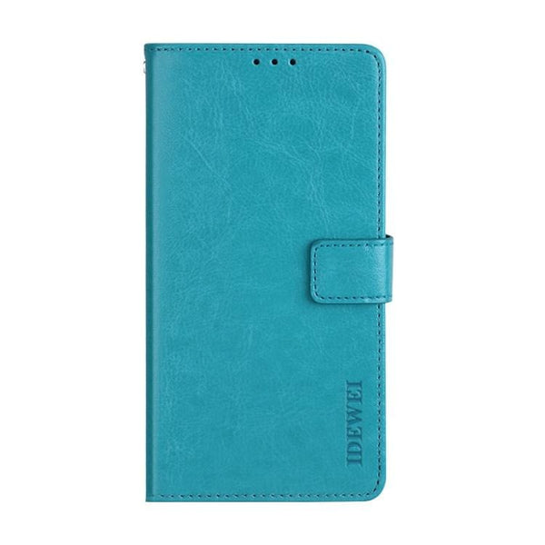 Flip Phone Cover/Wallet with Card Slots - For BLACKVIEW BV9800 / BV9800 PRO - Blue - acc Noco