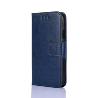 Blackview A55 Pro Crystal Flip Phone Cover/Wallet Card Slot - Blue - Cover Noco