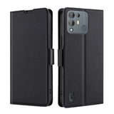 Blackview A55 Pro Slimline Flip Phone Cover/Wallet Card Slot - Black - Cover Noco