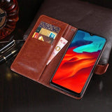 Faux Leather Texture Flip Phone Cover/Wallet - For Blackview A80 Phone - acc Noco