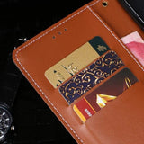Faux Leather Texture Flip Phone Cover/Wallet - For Blackview A80 PRO Phone - acc Noco