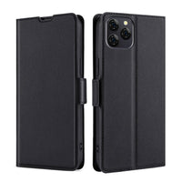 Blackview A95 Slimline Flip Phone Cover/Wallet Card Slot - Black - Cover Noco