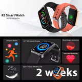 Blackview R5 Smart Watch + Fitness Tracker 1.57 TFT Touch LCD IP68 Waterproof - Orange - watch Blackview