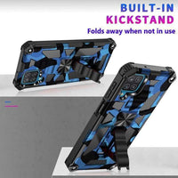 Shockproof Camo Folding Stand Rugged Cover Fold Away Stand - For Samsung Galaxy A22 4G - acc Noco