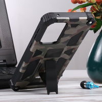 Samsung Galaxy A33 5G - Shockproof Camo Folding Stand Rugged Cover Fold Away Stand - Cover Noco