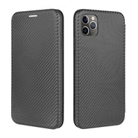 Carbon Shell Flip Phone Cover/Wallet - For Apple iPhone 11 Pro - acc Noco