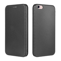 Carbon Shell Flip Phone Cover/Wallet - For Apple iPhone 7 / iPhone 8 / iPhone SE 2020 - acc Noco