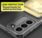 Card Case Protective Transparent TPU Cover with Card Holder for Samsung Galaxy S21 Ultra - Cover Noco