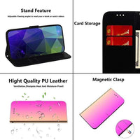 Mirror Reflective Flip Phone Cover/Wallet - For Umidigi A7S Phone - acc Noco