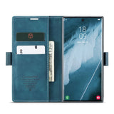 Samsung Galaxy S23 Ultra CaseMe 013 Wallet Flip Cover Magnetic Closing Cover Card Slots - Cover CaseMe