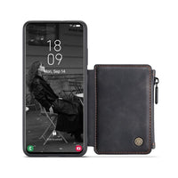 Samsung Galaxy S22 - CaseMe C20 Rear Zip Wallet Cover 2 Card Slots plus Photo ID Slot - Cover CaseMe