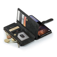 Samsung Galaxy A13 4G/5G CaseMe C30 Multifunction Wallet Zip Pocket 7 Card Slots - Cover CaseMe
