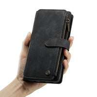 Samsung Galaxy A13 4G/5G CaseMe C30 Multifunction Wallet Zip Pocket 7 Card Slots - Cover CaseMe
