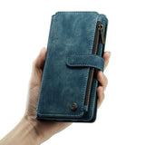 Samsung Galaxy A33 5G - CaseMe C30 Multifunction Wallet Zip Pocket 7 Card Slots - Cover CaseMe
