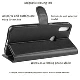 Deluxe Flip Phone Cover/Wallet with Card Slots - For ULEFONE ARMOR 8 - acc Noco