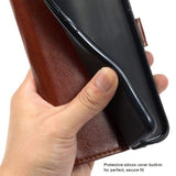 Deluxe Flip Phone Cover/Wallet with Card Slots - For ULEFONE ARMOR 8 - acc Noco