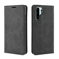 Huawei P30 PRO - Deluxe Flip Phone Cover/Wallet with Card Slots - Black - Cover Noco